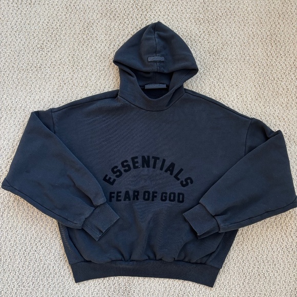 stylish Essentials Black Hoodie in good mint condition - Picture 1 of 9